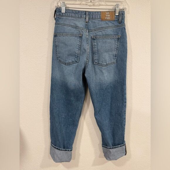 We The Free Final Countdown Cuffed Low Rise Jeans Size 26 EUC - Picture 2 of 6